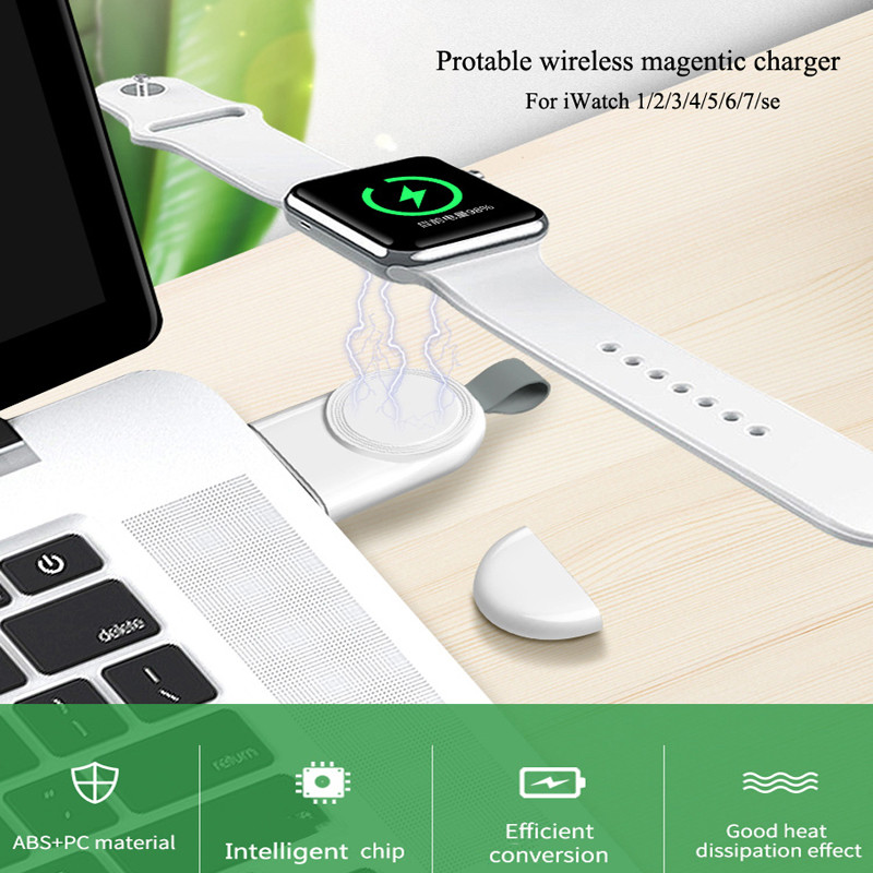 2W Travel Cordless Magnetic Charger ODM Magsafe Plastic Electroplating
