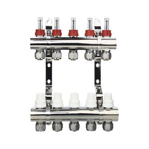 Pipeline Two Way Manifold Valve PTFE Customized HPB57-3 MF0003