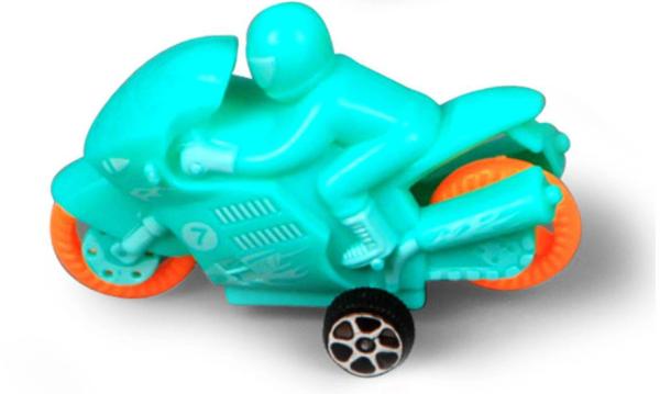 Friction Return Motorcycle Small Toy Car Four Small Plastic Motorcycle Small Boy