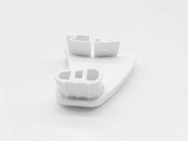 400000shots/2yrs SGS ABS Plastic Injection Molded Parts Handle Tube Plug Left