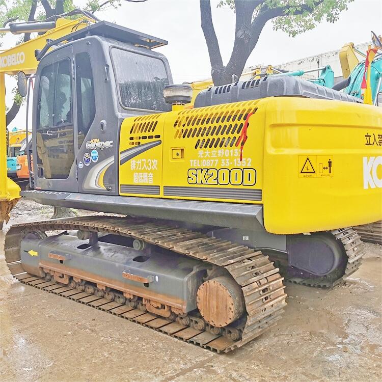 2018 Kobelco SK200-8 Excavator 20 Ton Japan Original Digger with 0.8 m3 Bucket Capacity
