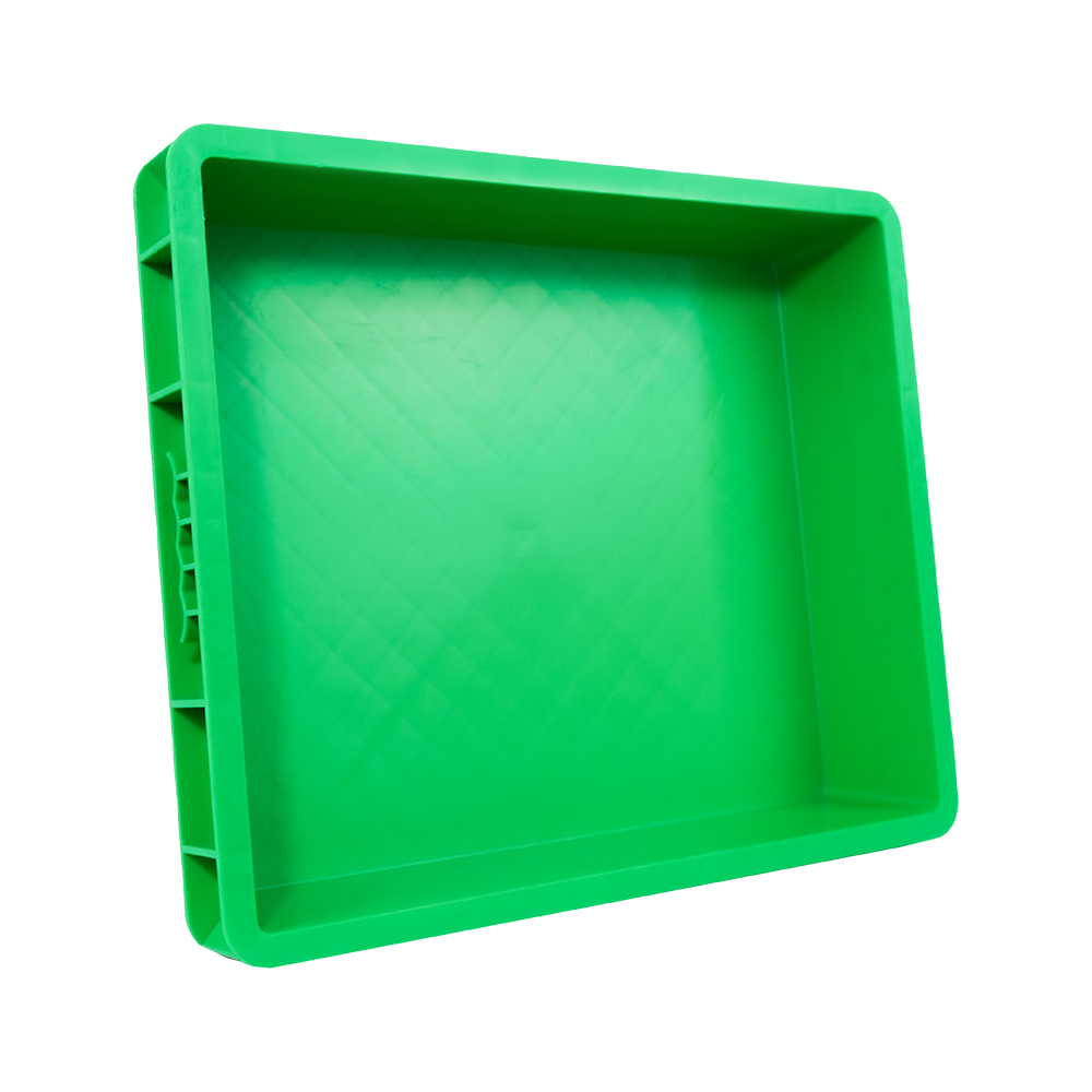 Transport Turnover Stackable Plastic Crate Box with Customized Logo Printing Services