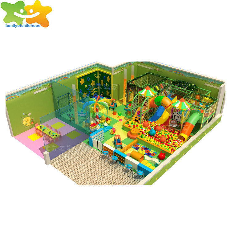 Customized Commercial 180 m² Kids Indoor Playground Equipment