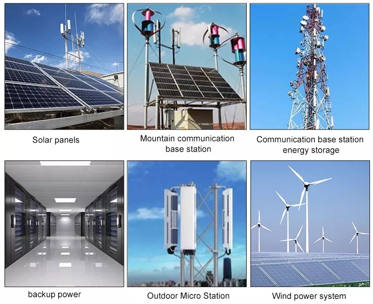 48V 10KWH Stacked Home Energy Storage System With Off Grid Inverter