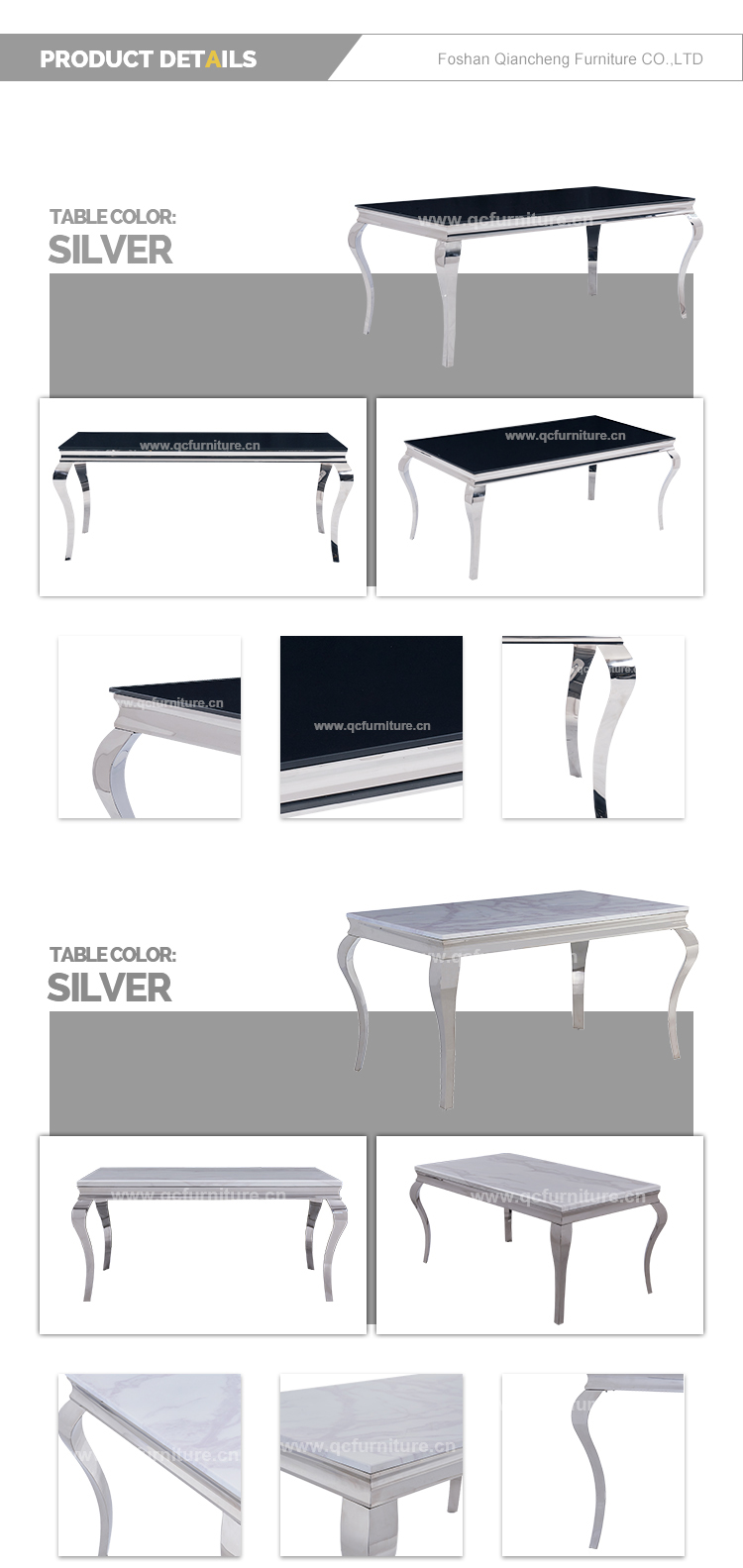 20mm Marble Top Dining Tables