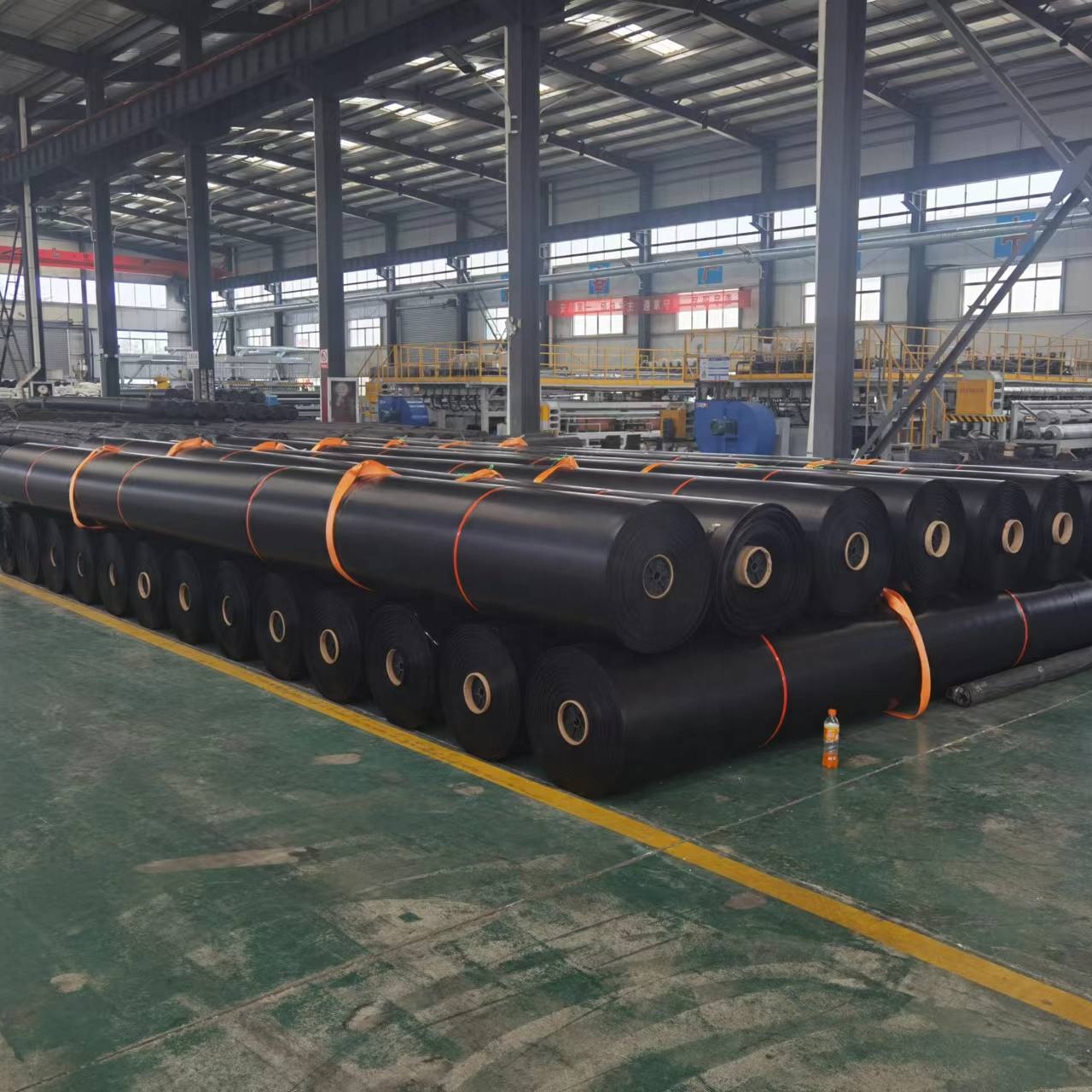 Customized 1.0mm HDPE Geomembrane Pond Liner for Shrimp Ponds and Dam Construction