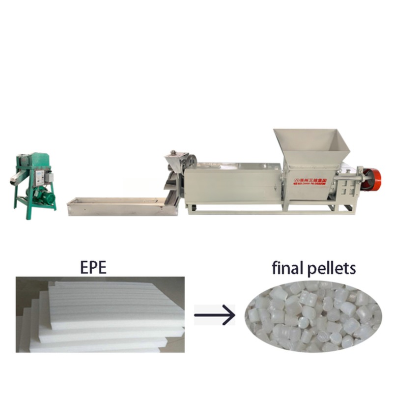 Dependable Dimensions PP PE HDPE LDPE LLDPE Plastic Pelletizer Pelletizing Granulator