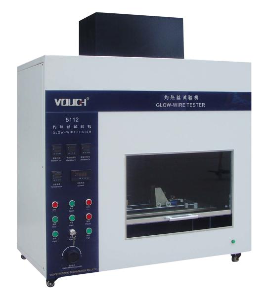 Glow Wire Smoke Density Test Apparatus Plastic Material Combustion Test