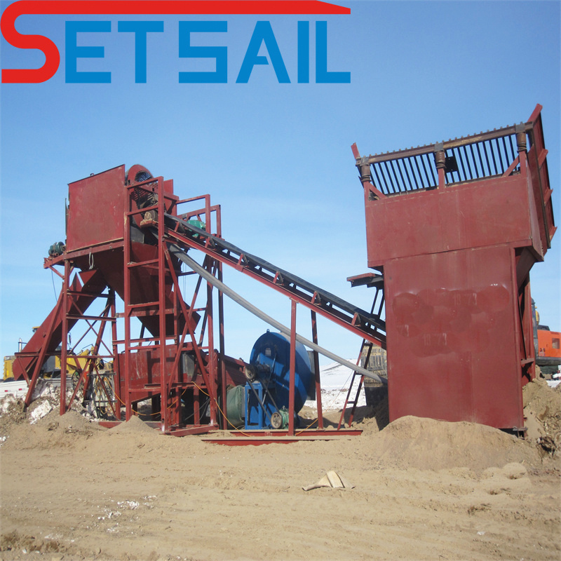 Low Price Land Mining Diamond Equipment with Centrifuge