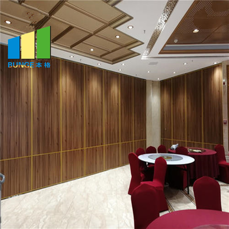 Office Sound Proof Folding Partitions / Operable Movable Walls For Convention Center