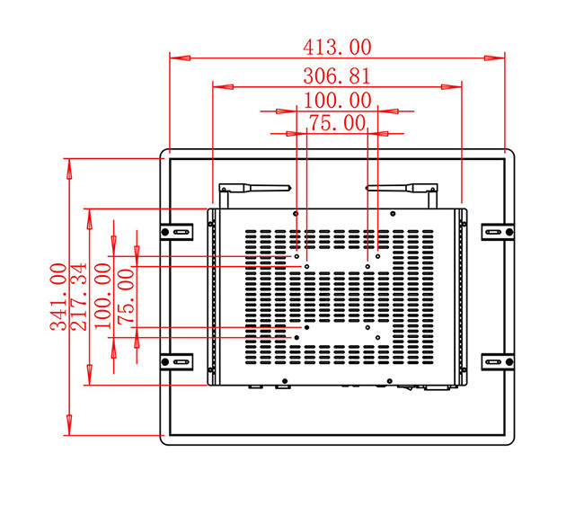 19-Inch Reliable Display for Access Control Systems and Industrial Use