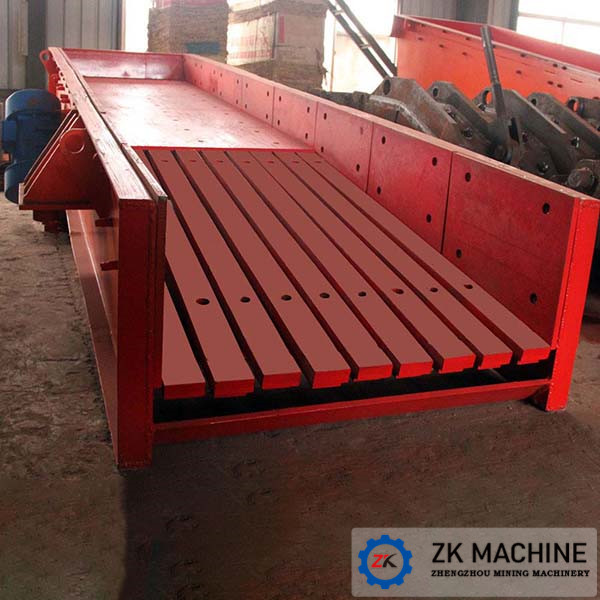 Mining Granule Vibrating Grizzly Feeder Horizontal 100 TPH For Coal