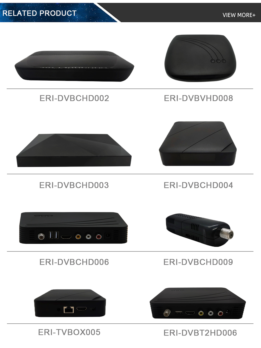 ERI Linux Set Top Box with HEVC H.265 Decoder and Customization