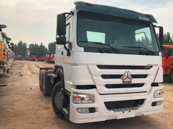 Heavy Duty Used Sinotruk Tractor Truck Head Trailer Tow ISO Certified Euro 2