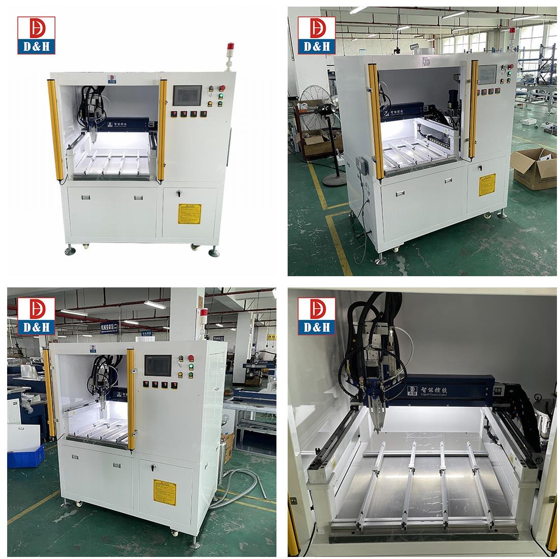 Dynamic/Static Mixing 2 Part Epoxy Resin Dispenser for Manufacturing Plant Production