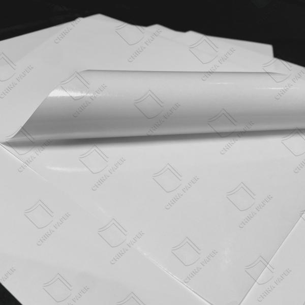 High Brightness Smooth Surface Self Adhesive Sticker Paper For Professional