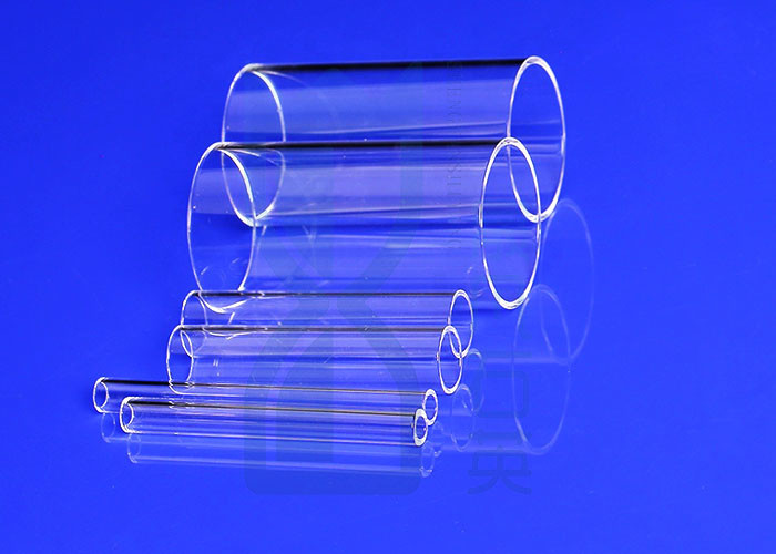 Customized Combustion Internal Quartz Glass Tube For High Temperature