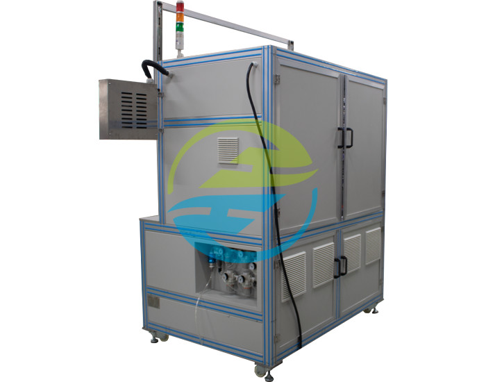 8 Station Valve Core Comprehensive Performance Testing Platform 0 - 10bar Leak Testing Equipment