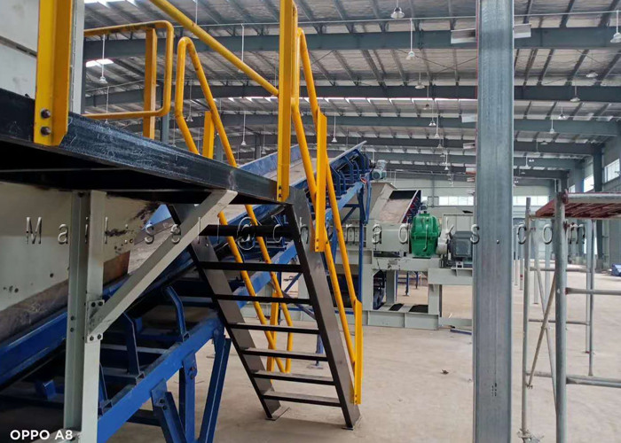 City Urban 37KW Air separation MSW Solid Waste Processing Plant