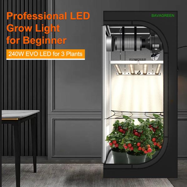 BAVAGREEN 240W Samsung LM301H EVO Mint White LED Pflanzenlampe IR UV Full