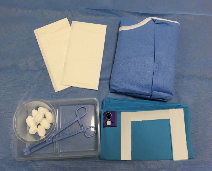 Epidural Ortho Drape 60g PE Surgical Drape Universal 75x100cm