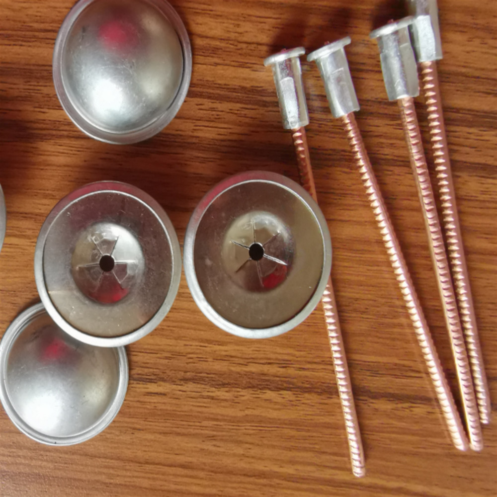 3 X 75mm Bi-metallic CD Weld Blunt Headed Pins With Aluminum Base