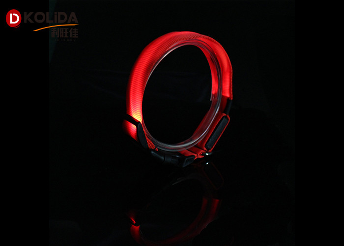LED Flashing Dog Collars Adjustable Necklace Safety Collar Luminous Pet in Night