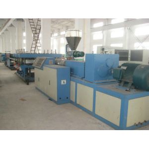 WPC Foam Board Machine With Emboss Machine And Sanding Machine