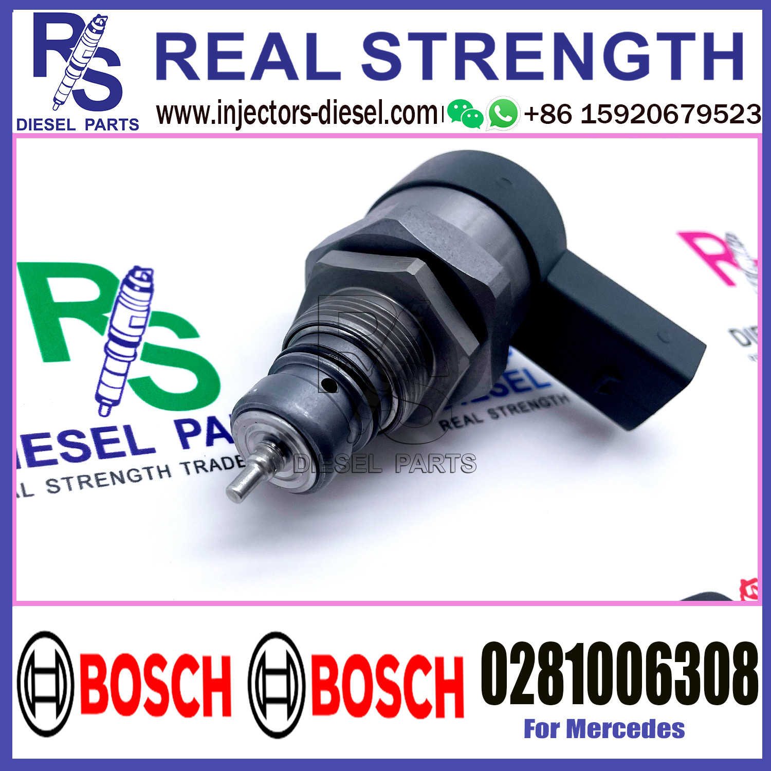 BOSCH Control Valve 0281006308 DRV Regulator Solenoid 0281006308 Applicable to MERCEDES
