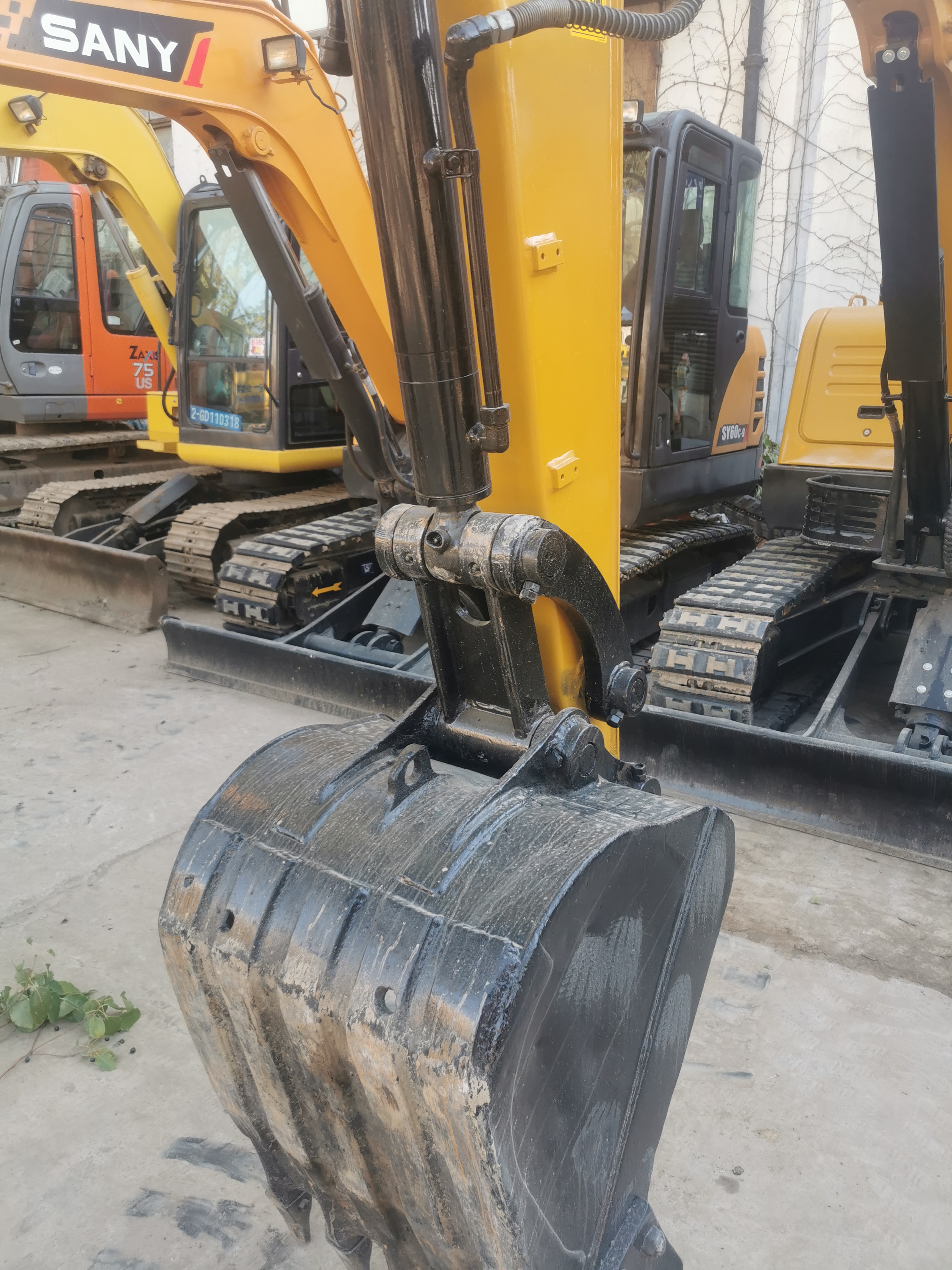 Original Design Sany SY55-1 Excavator 5 Ton 5Ton 5T Used in 2018 with 0.23 Bucket Capacity