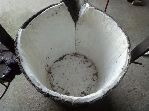 Furnace Installation Accessories Ceramic Fiber Insulation Lightweight Refractory