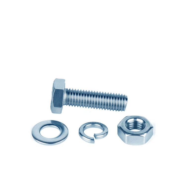 M20 M24 M30 Black Oxide Hex Head Bolts OEM Customized Service Provided for Steel Bolts
