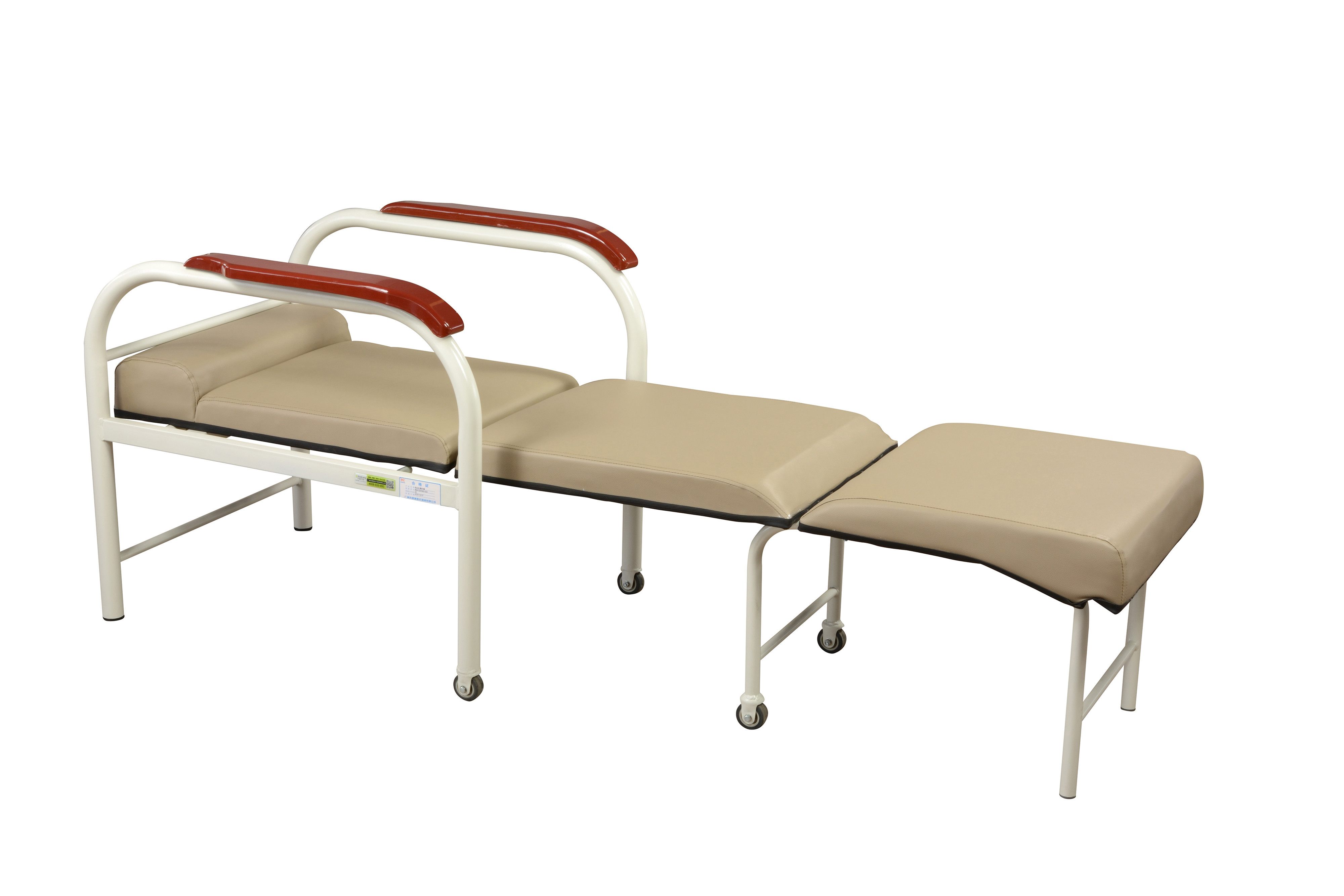 Accompanying Hospital Folding Chair Bed