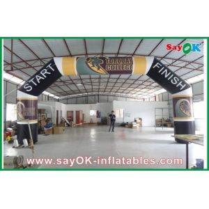 Custom Inflatable Arch Huge Advertising Inflatable Arch , Oxford Cloth