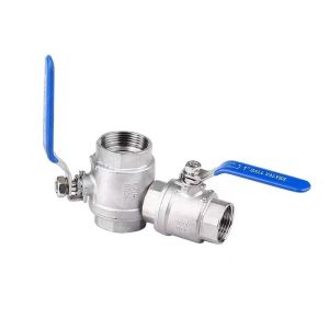 China SS316 DN80 Female Threaded Manual Control Ball Valve for Control and Customized Needs on sale