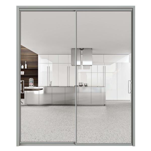 70 Heat Insulation Coefficient Aluminium Sliding Glass Doors for Contemporary