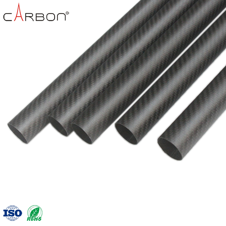 Reasonable 3k Carbon Fiber Tube with 0.009% H Content and N Content of 0.001%
