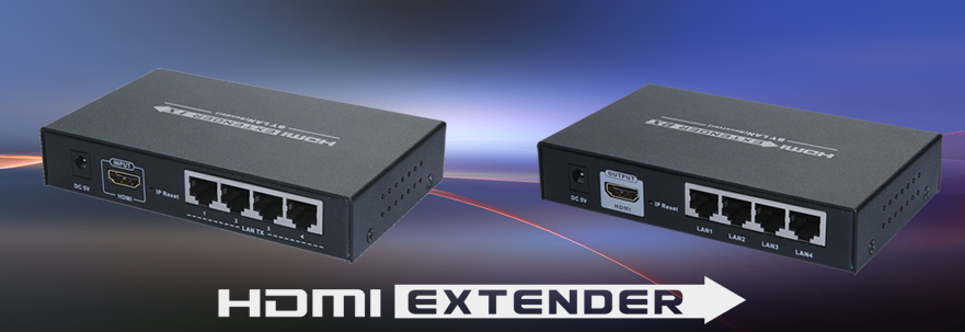 HDMI Extender over single CAT5e/6 on 120meters ZY-HD374