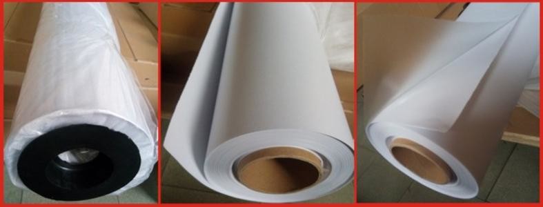 Monomeric PVC Glossy Cold Lamination Film With Acrylic Permanent Glue