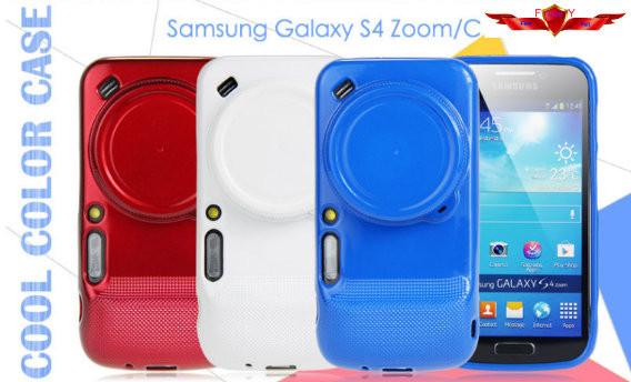New Fashion Design 100% Qualify TPU Cover Cases For Samsung Galaxy S4 Zoom Case