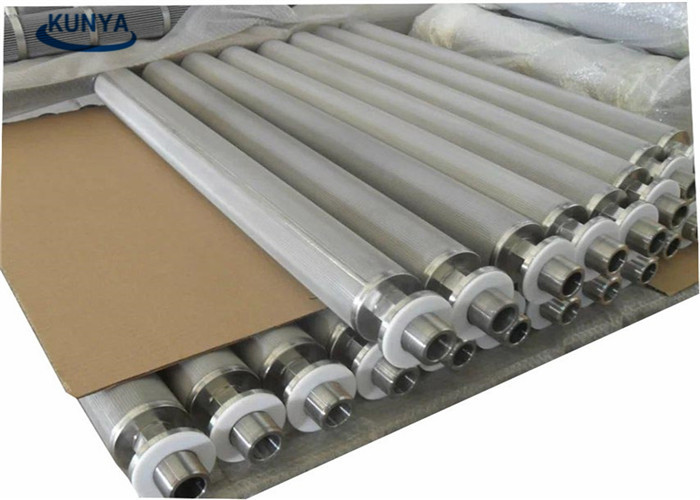 Several Layers 316 Mesh Stainless Steel Filter Element With Viton Seals