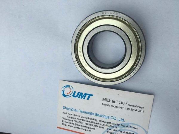 Industrial Machine URB Bearings, 6408 ZZ Deep Groove Ball Bearing With Nylon