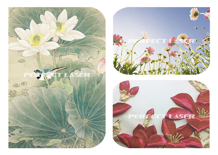 Industrial Double Nozzle 3D Wall Inkjet Printer For Wall Mural