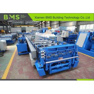 20 Stations Cold Floor Dcek Roll Forming Machine With PLC Control System