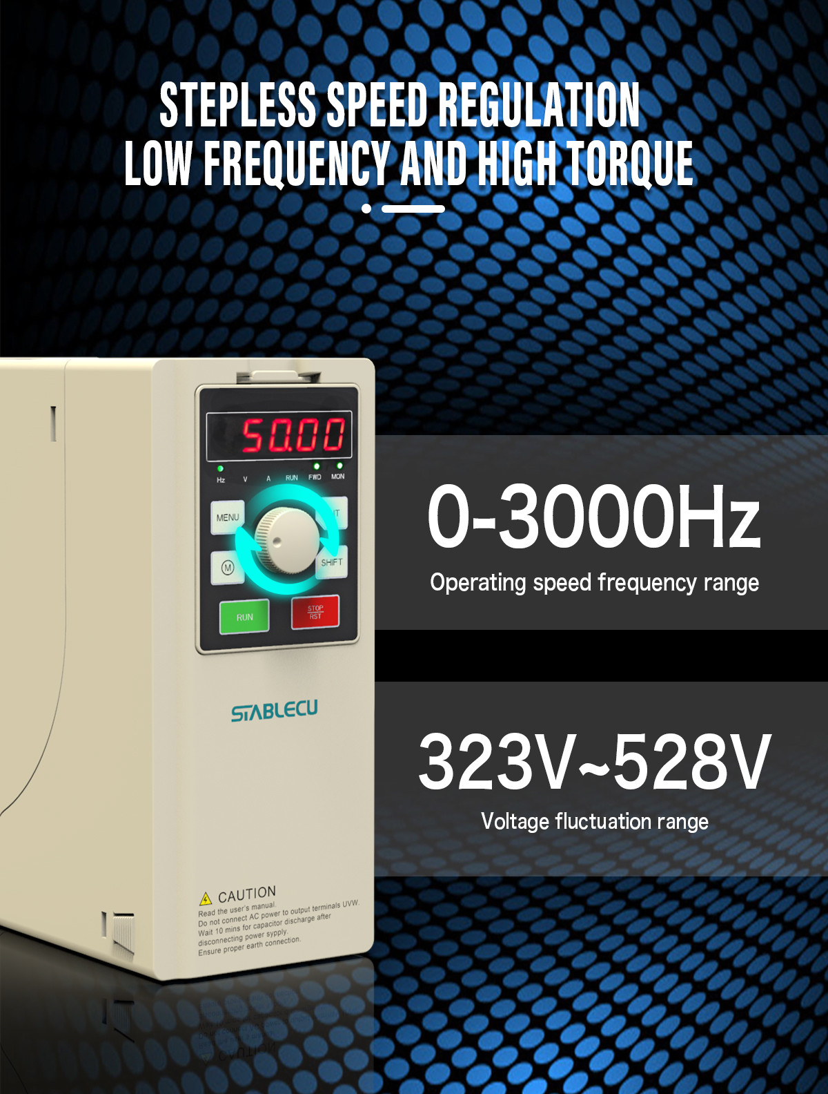 1HP 2HP 3HP 5HP Variable Frequency Inverter 50HZ 60HZ VFD For Motor
