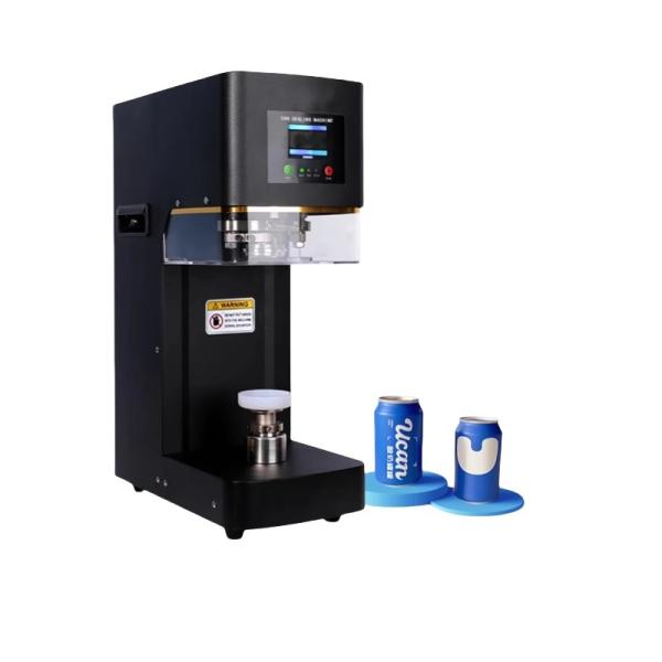 Semi-automatic Pet Bottle Milk Powder Can Canning Sealing Machine Manual Tin Can