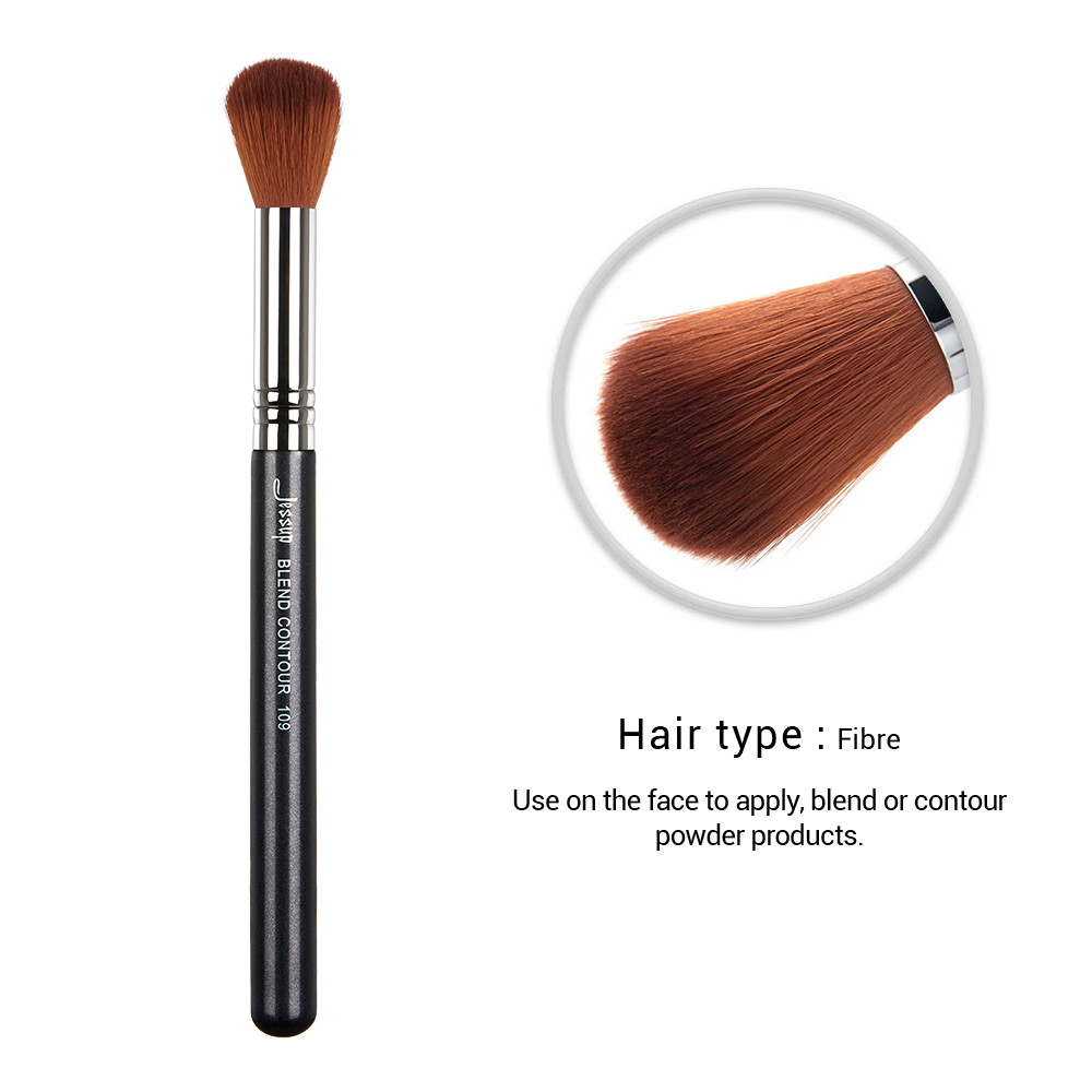 Durable Contour Blending Brush 1.5cm Tip Synthetic Hair Makeup Brushes