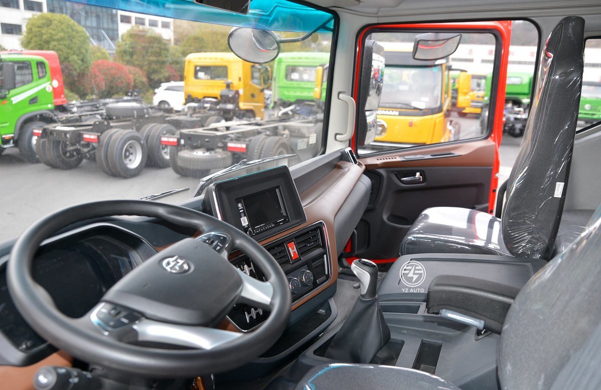 8x4 Drive Wheel Tipping Dump Truck With Advanced ESC System
