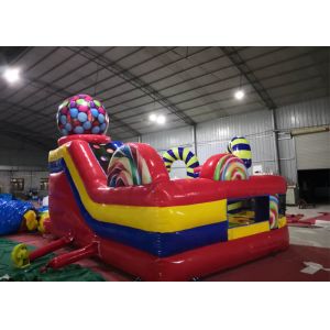 Custom Inflatable Amusement Park / High Strength Bouncy Jumping Castles