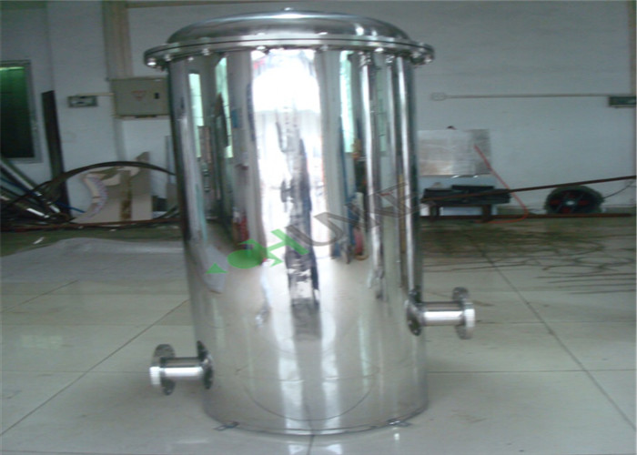 Water Treatment 304 SS Cartridge Filter Housing With Reasonable Structure